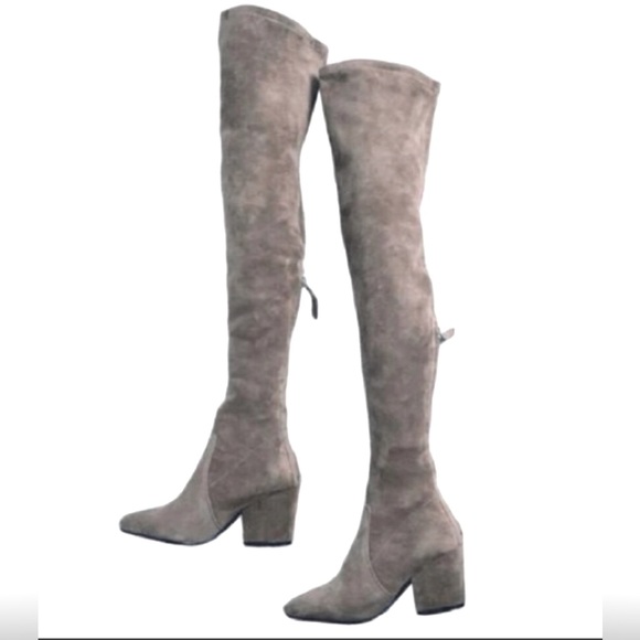 Goodnight Macaroon Shoes - Goodnight Macaroon over the knee boots